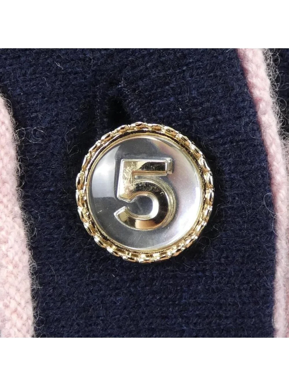 Chanel Cardigan Navy